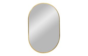 House Nordic Wandspiegel Madrid, Brass 50x80 cm, Aluminimum kaufen Schweiz | Mediatech.ch