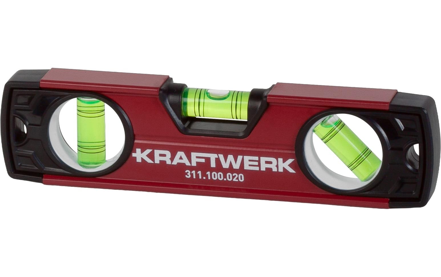 Kraftwerk Torpedo-Wasserwaage 20 cm magnetisch, 1 mm/m Toleranz kaufen Schweiz | Mediatech.ch
