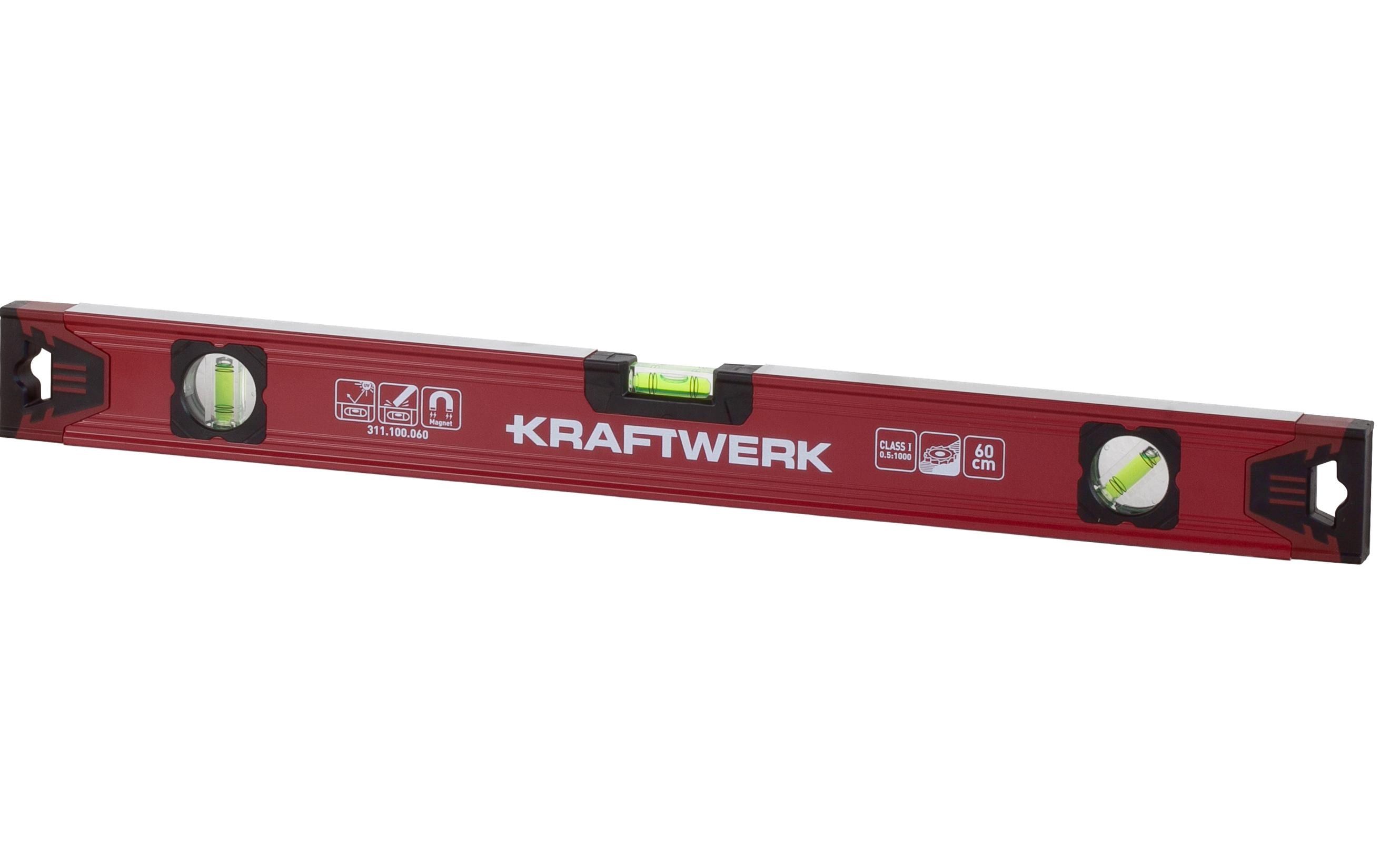 Kraftwerk PRO LINE Wasserwaage 60 cm magnetisch, 0.5 mm/m Toleranz kaufen Schweiz | Mediatech.ch