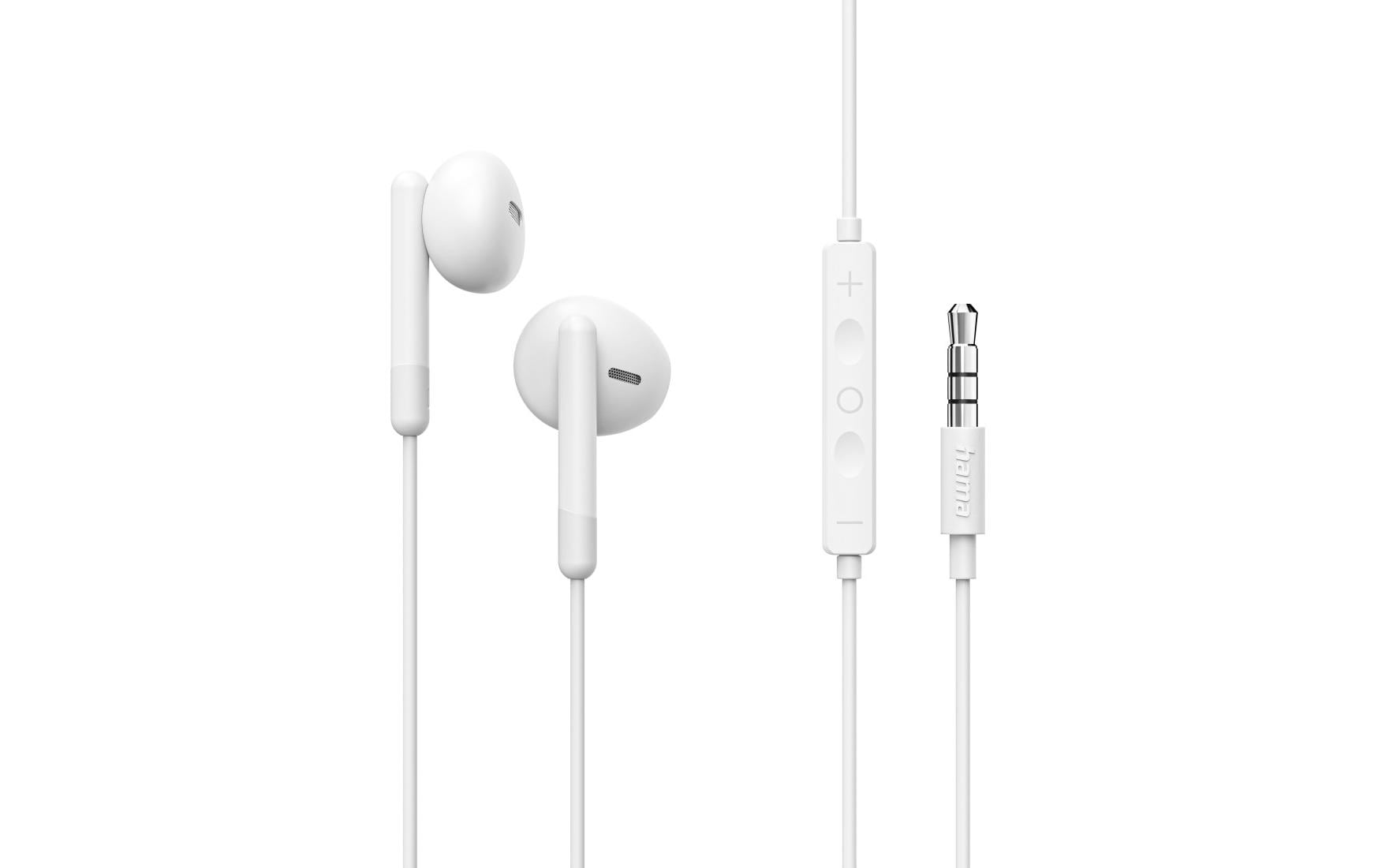 Hama Noble 3.5-mm-Klinke Weiss kaufen Schweiz | Mediatech.ch