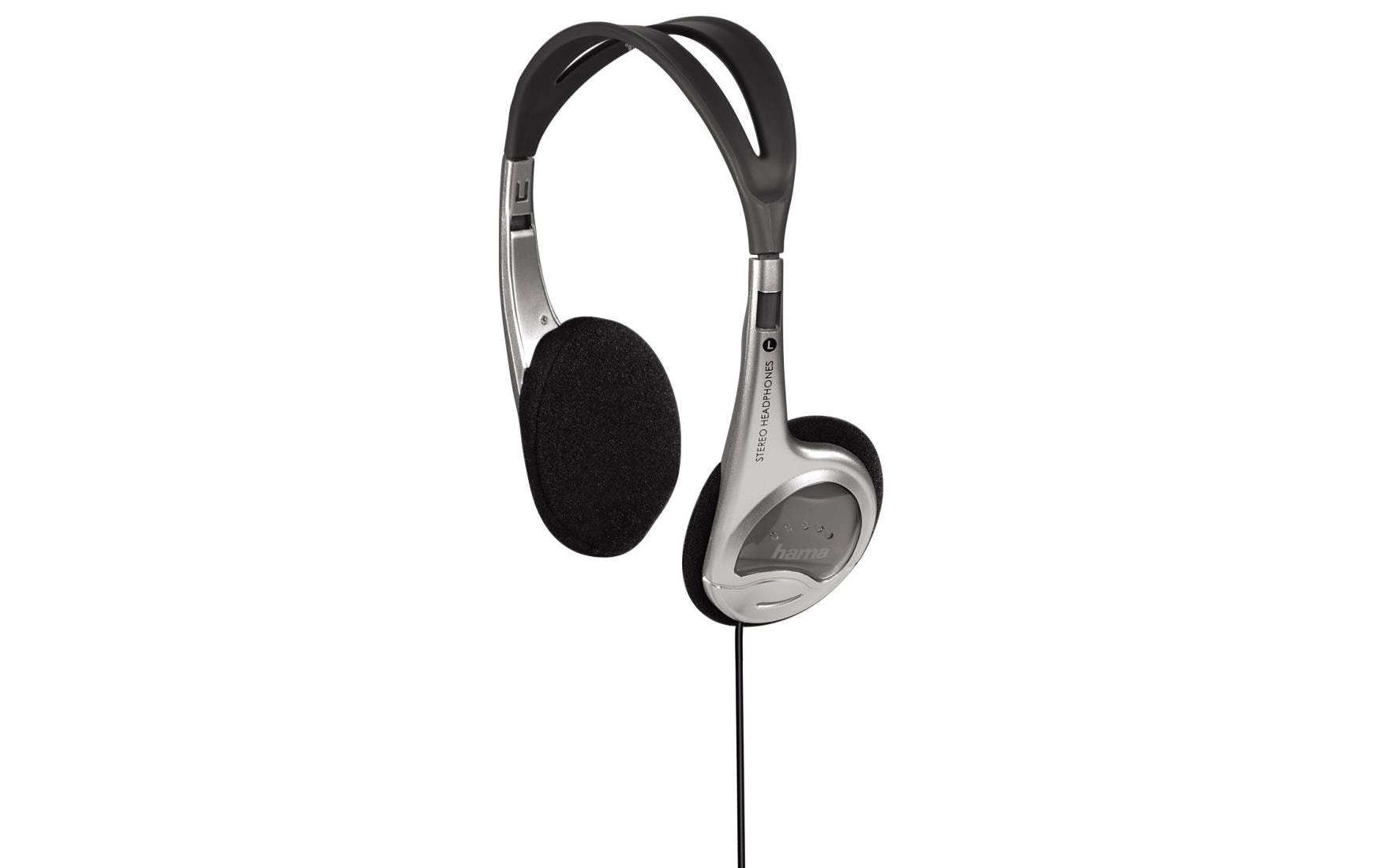 Hama HK-229 On-Ear Silber Schwarz kaufen Schweiz | Mediatech.ch
