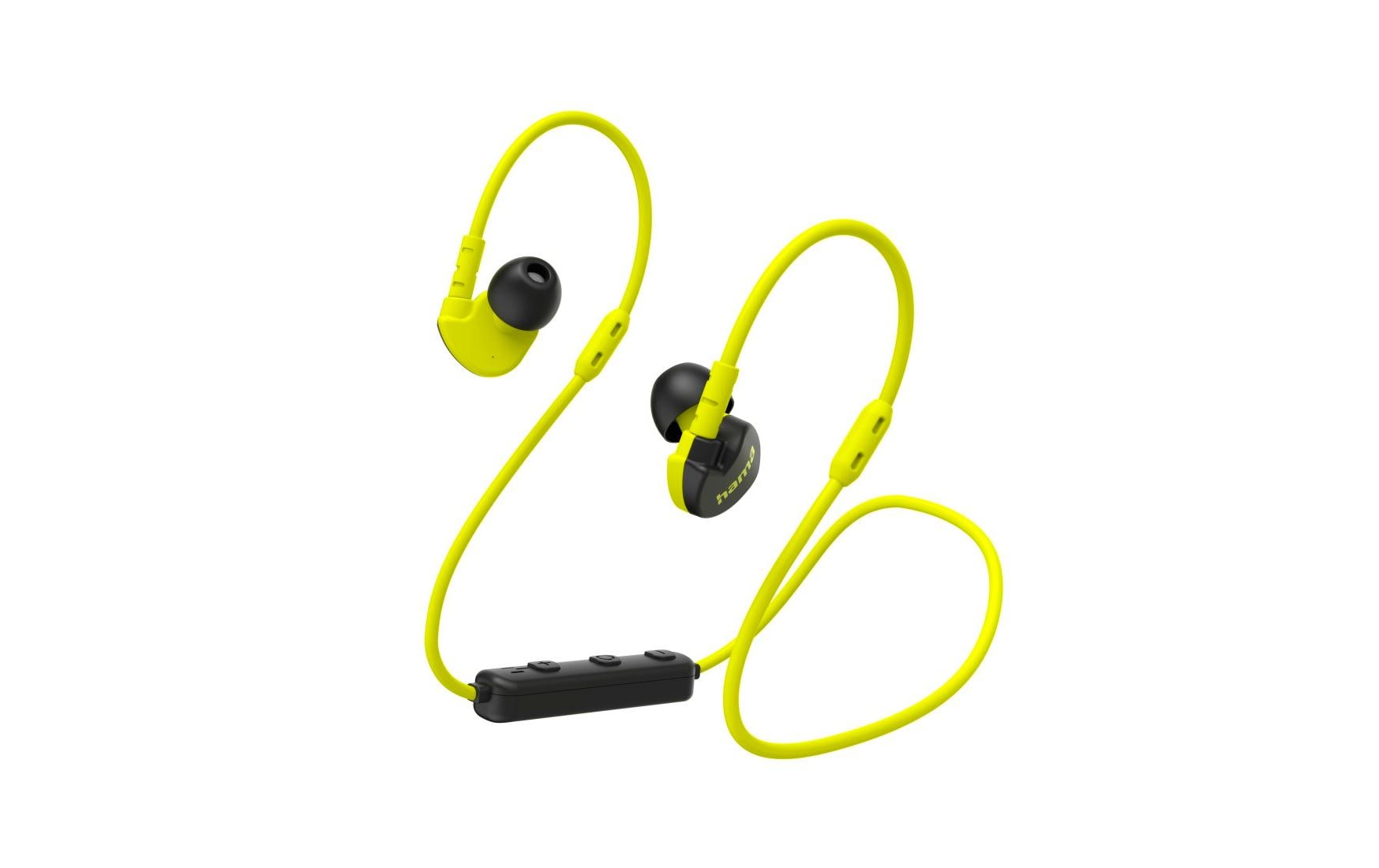 Hama Freedom Athletics III In-Ear Schwarz Gelb kaufen Schweiz | Mediatech.ch