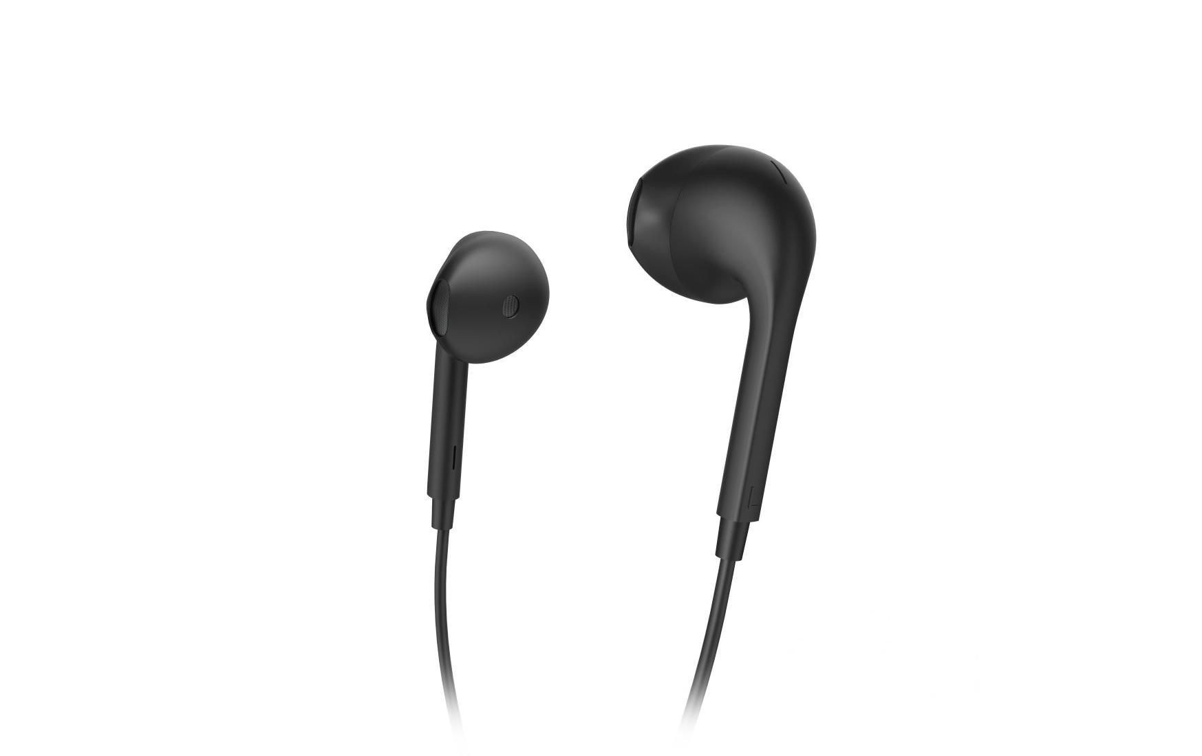 Hama Glow Earbuds Mikrofon Lightning Schwarz kaufen Schweiz | Mediatech.ch