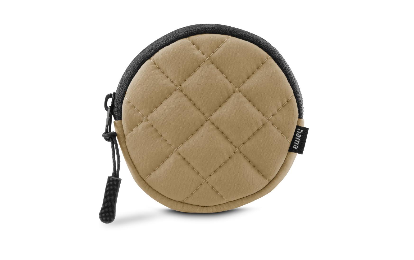 Hama Kopfhörertasche In-Ear Rund Beige kaufen Schweiz | Mediatech.ch