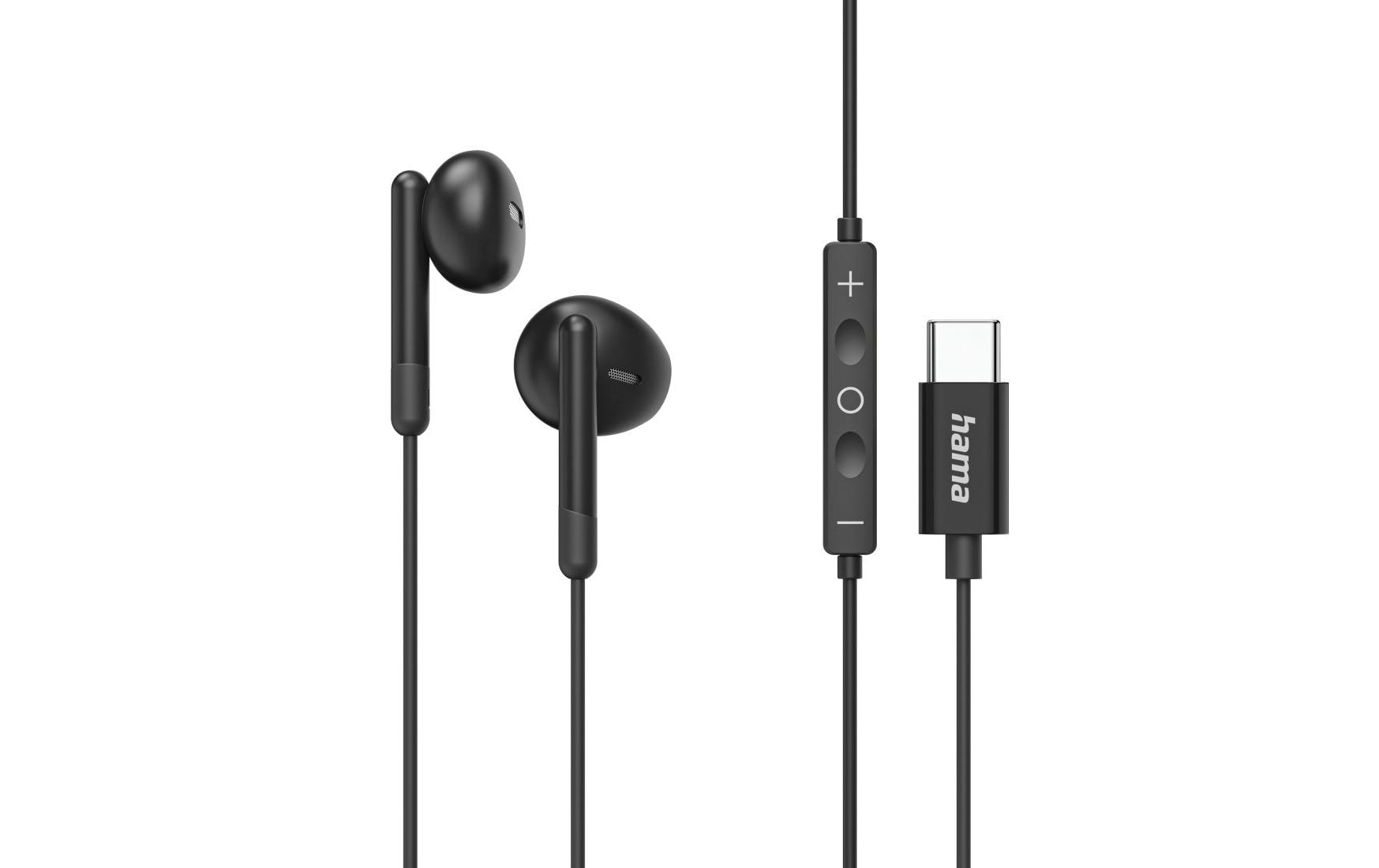Hama Classy Earbuds Mikrofon Kabelknickschutz USB-C kaufen Schweiz | Mediatech.ch