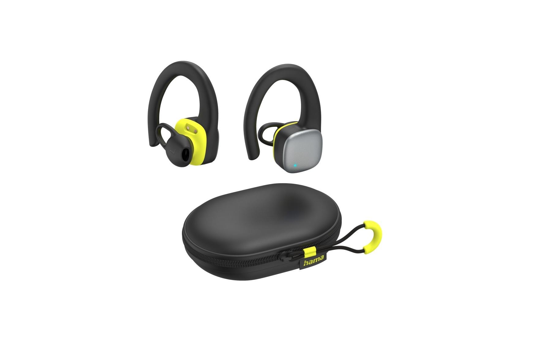 Hama Spirit Athletics True Wireless In-Ear mit Ohrbügel Schwarz kaufen Schweiz | Mediatech.ch