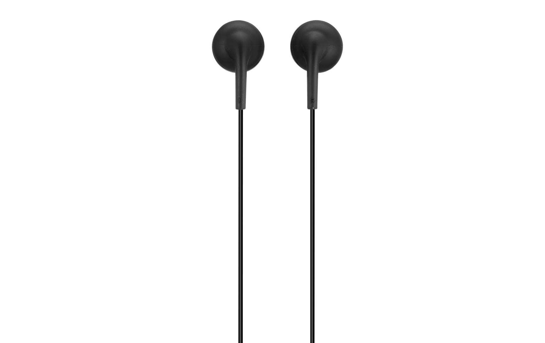 Hama Bubbly II Stereo Earbuds Schwarz 3.5 mm Klinke kaufen Schweiz | Mediatech.ch