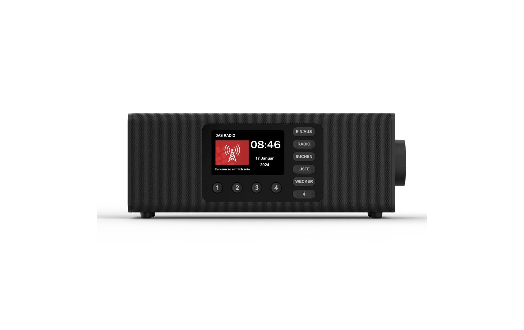 Hama DR2002BT Digitalradio FM/DAB/DAB+ Bluetooth Wecker kaufen Schweiz | Mediatech.ch