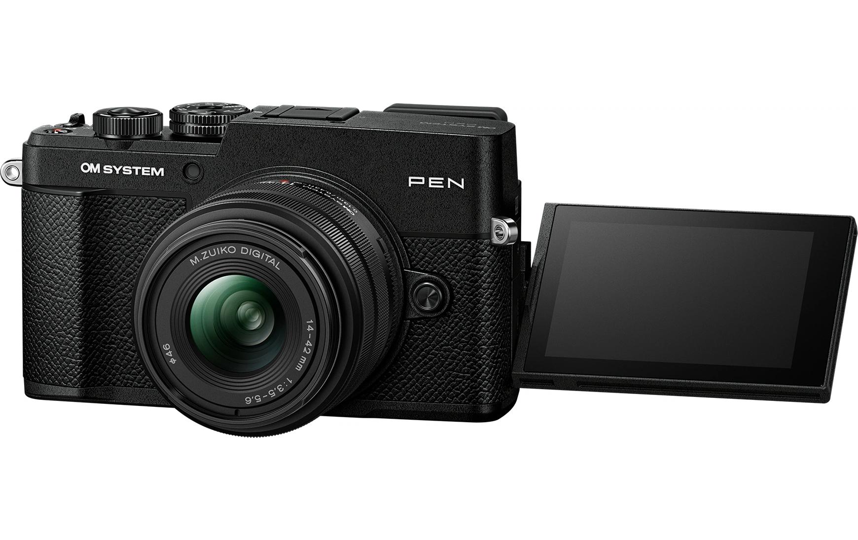 2246907_1 - Mediatech OM System PEN 14-42mm III Kit Black