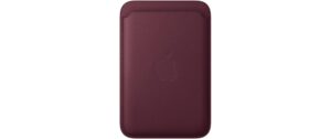 Apple Fine Woven Wallet MagSafe Burgundy kaufen Schweiz | Mediatech.ch