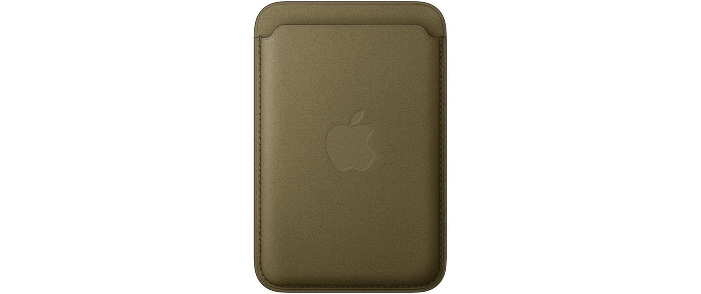 Apple Fine Woven Wallet MagSafe Dark Olive kaufen Schweiz | Mediatech.ch