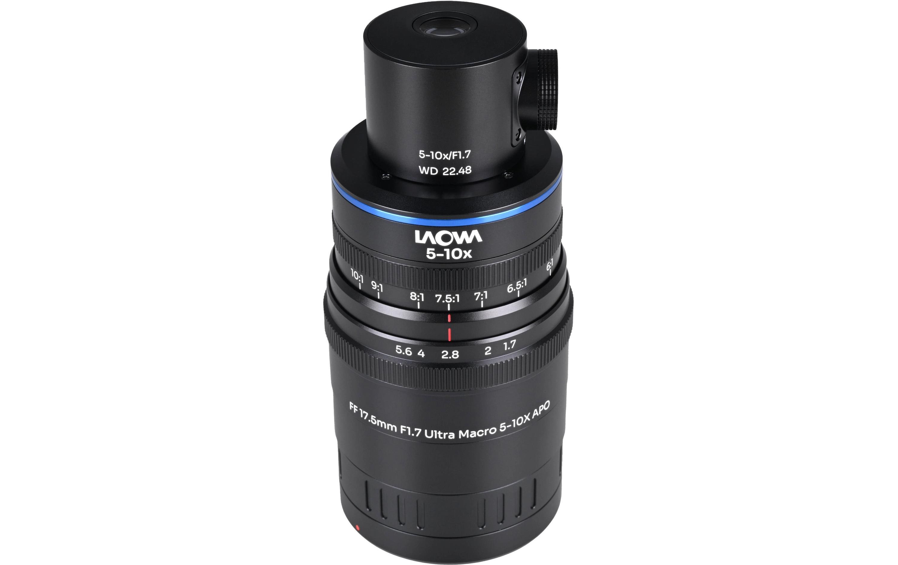 Laowa Aksen 17.5mm f/1.7 5-10X UMAPO CIV Coaxial Illumination Version Canon RF kaufen Schweiz | Mediatech.ch