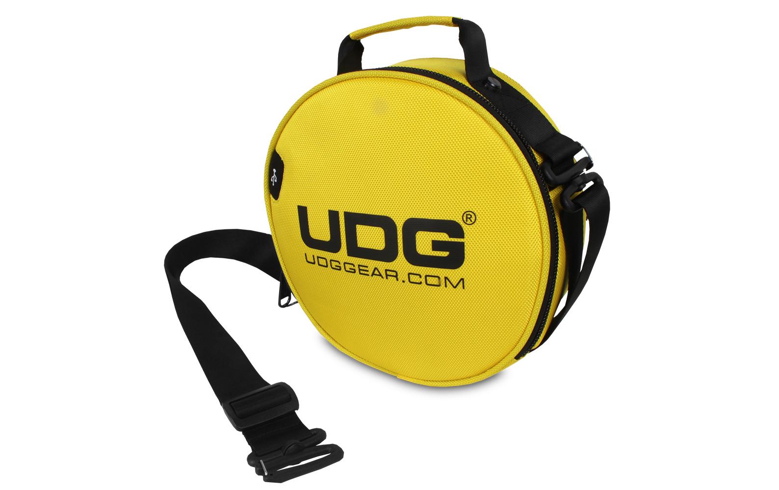2247855_1 - Mediatech UDG DIGI HEADPHONE BAG Kopfhörertragetasche Schultertasche Gelb