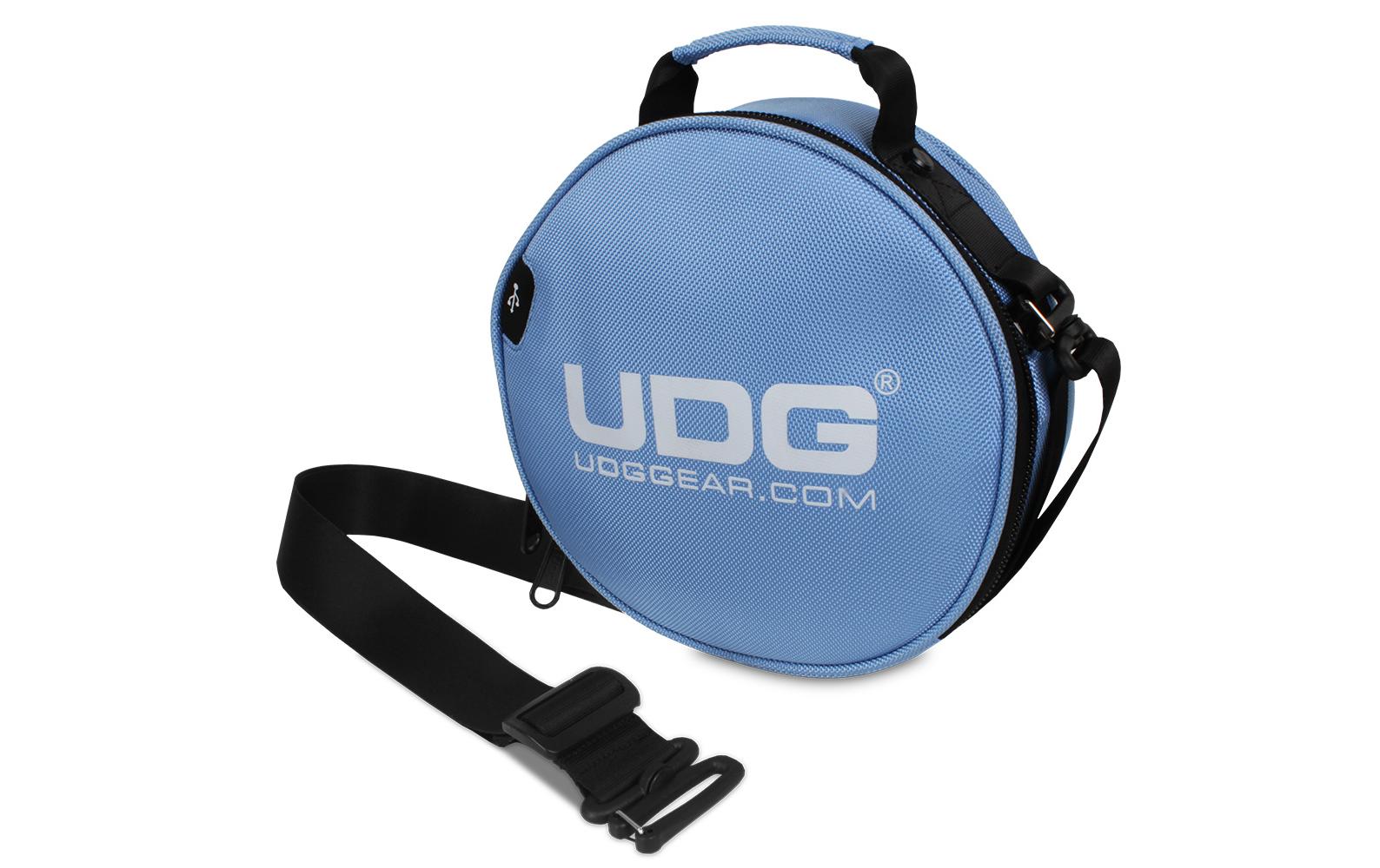 2247856_3 - Mediatech UDG DIGI HEADPHONE BAG Kopfhörertasche Schultertasche Hellblau