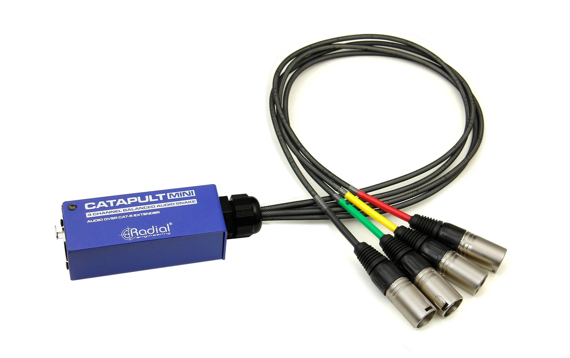2247945 - Mediatech Radial Catapult Mini TX 4-Kanal Audio Snake Modul XLR RJ45 kaufen Schweiz | Mediatech.ch