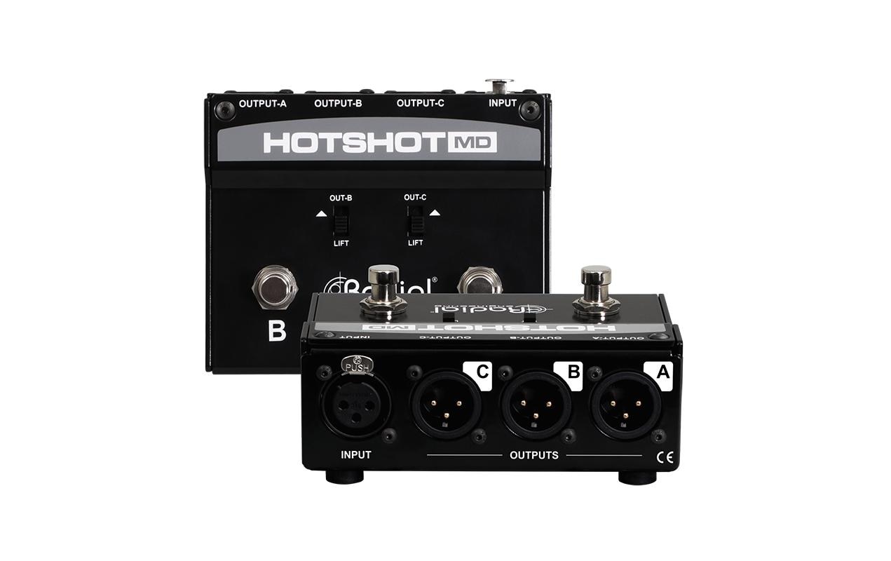 2247950 - Mediatech Radial Engineering HotShot MD Schwarz kaufen Schweiz | Mediatech.ch