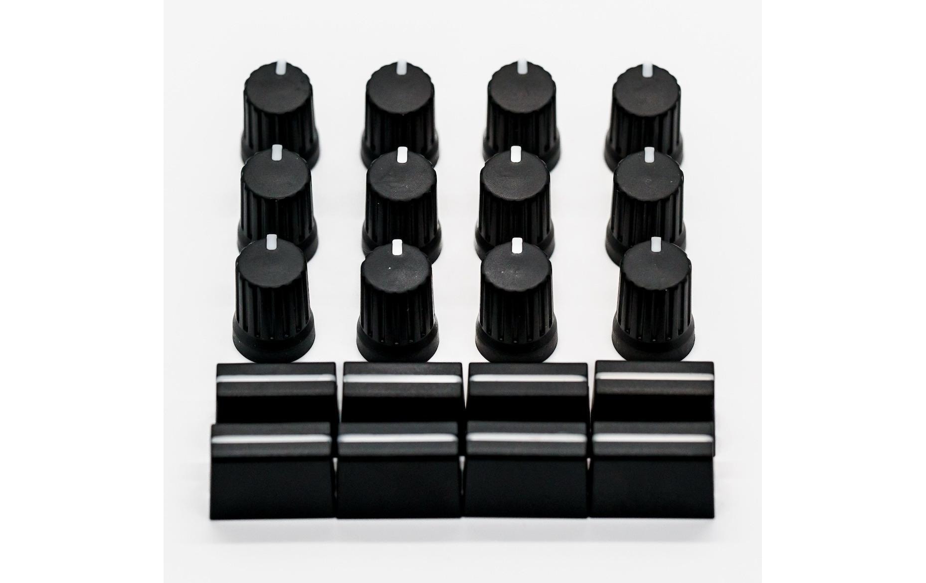 DJ TechTools Chroma Cap Pack Pro Ersatzfader und Regler Set Schwarz kaufen Schweiz | Mediatech.ch