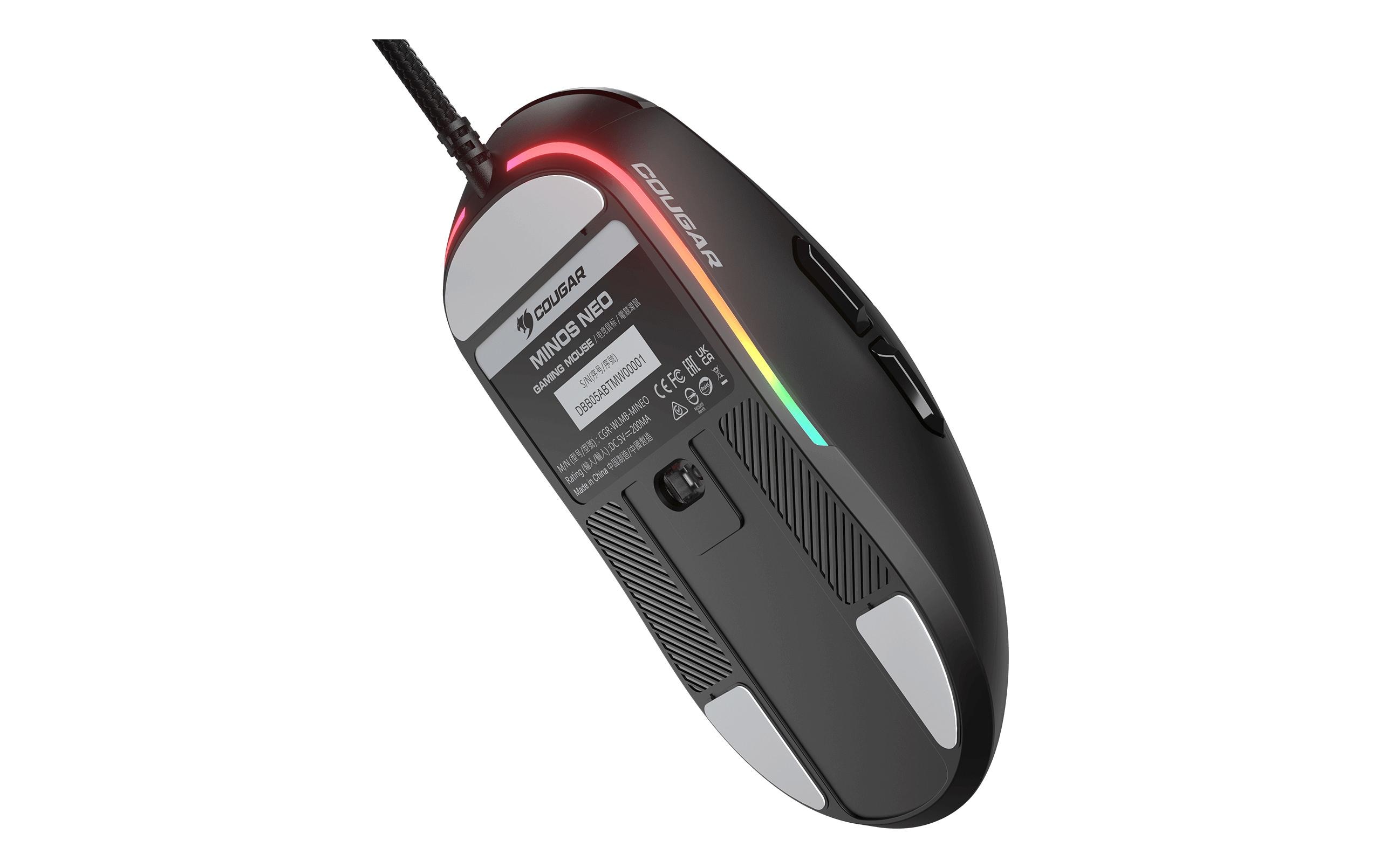 2248386_5 - Mediatech Cougar Minos Neo Kabelgebunden Optisch Schwarz
