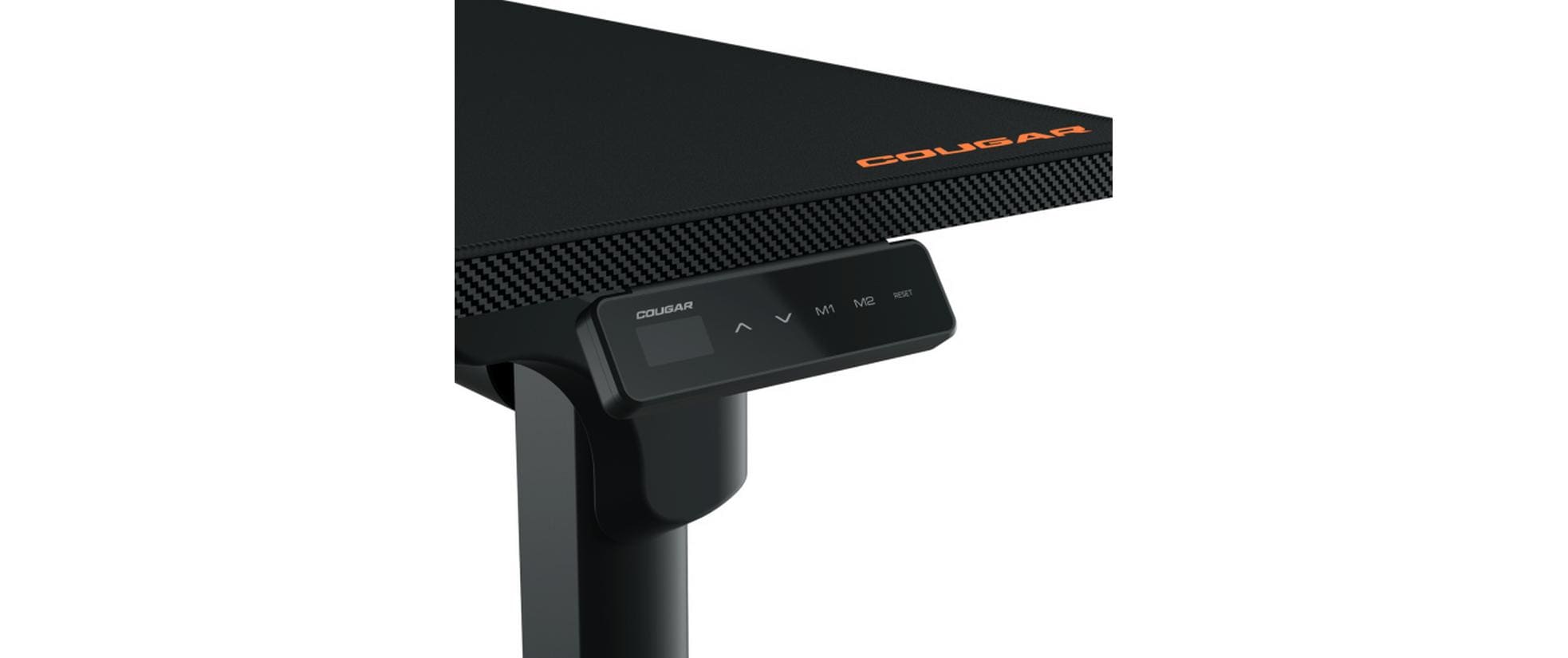 2248422_2 - Mediatech Cougar E-GRAV 160 Carbon 160 x 75 cm Schwarz