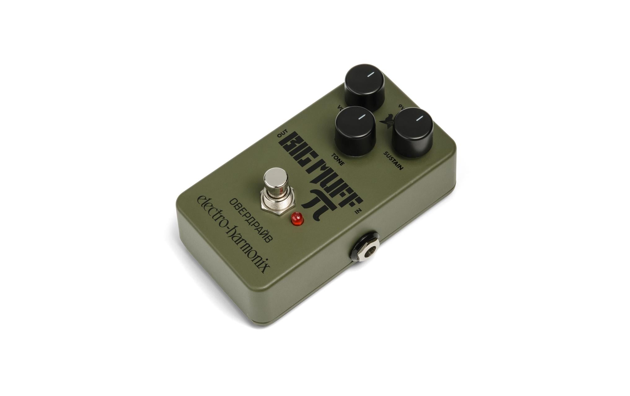2248515_3 - Mediatech Electro-Harmonix Green Russian Big Muff Pi Fuzz Distortion Sustainer Pedal