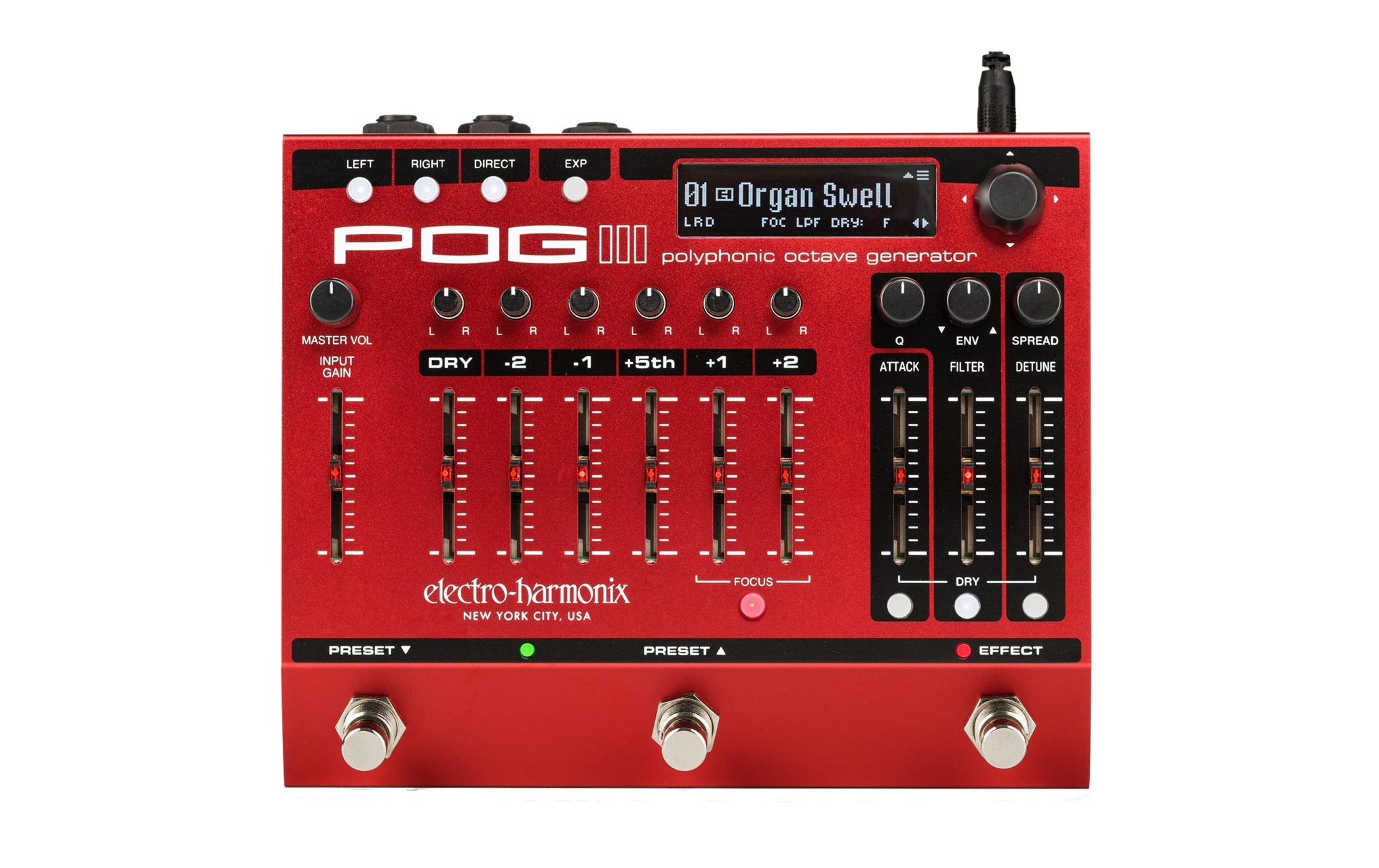 Electro-Harmonix POG3 Polyphonic Octave Generator kaufen Schweiz | Mediatech.ch