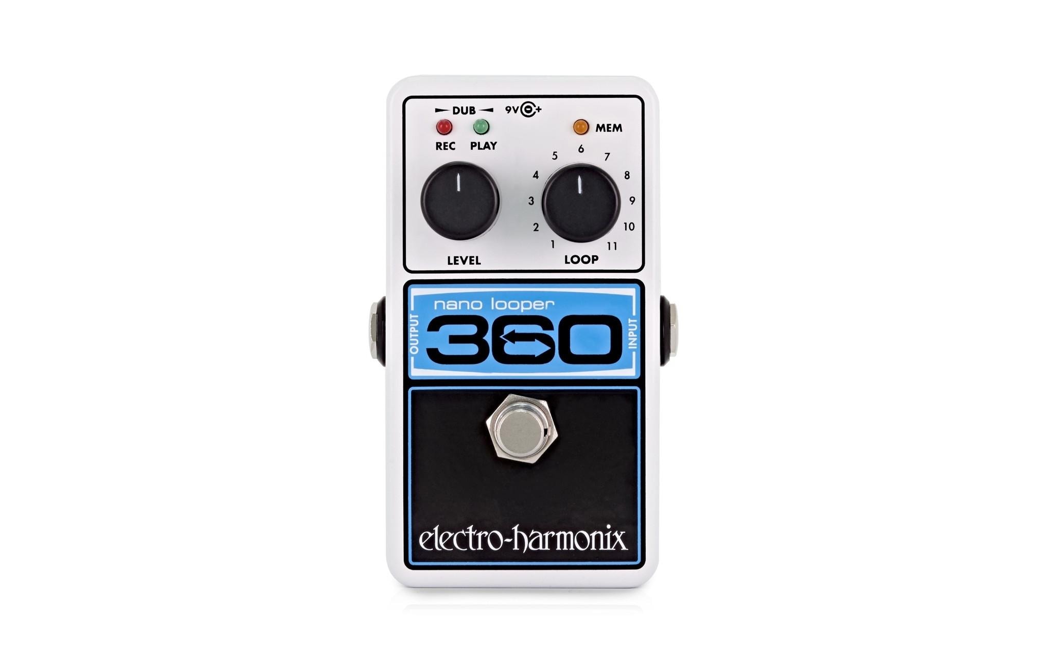 Electro-Harmonix Nano Looper 360 Kompakter Pedal-Looper kaufen Schweiz | Mediatech.ch