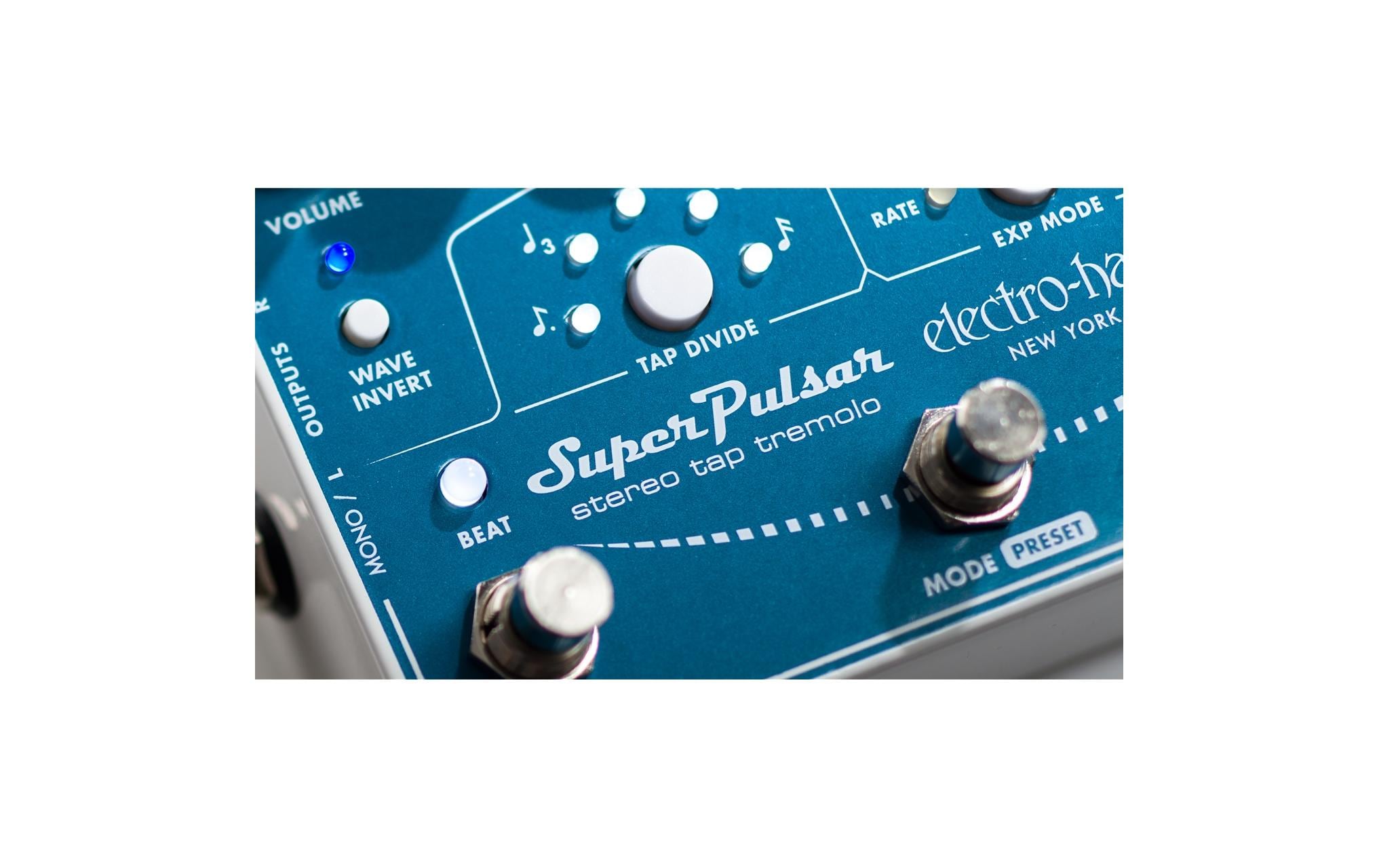 2249546_3 - Mediatech Electro-Harmonix Super Pulsar Stereo Tap Tremolo