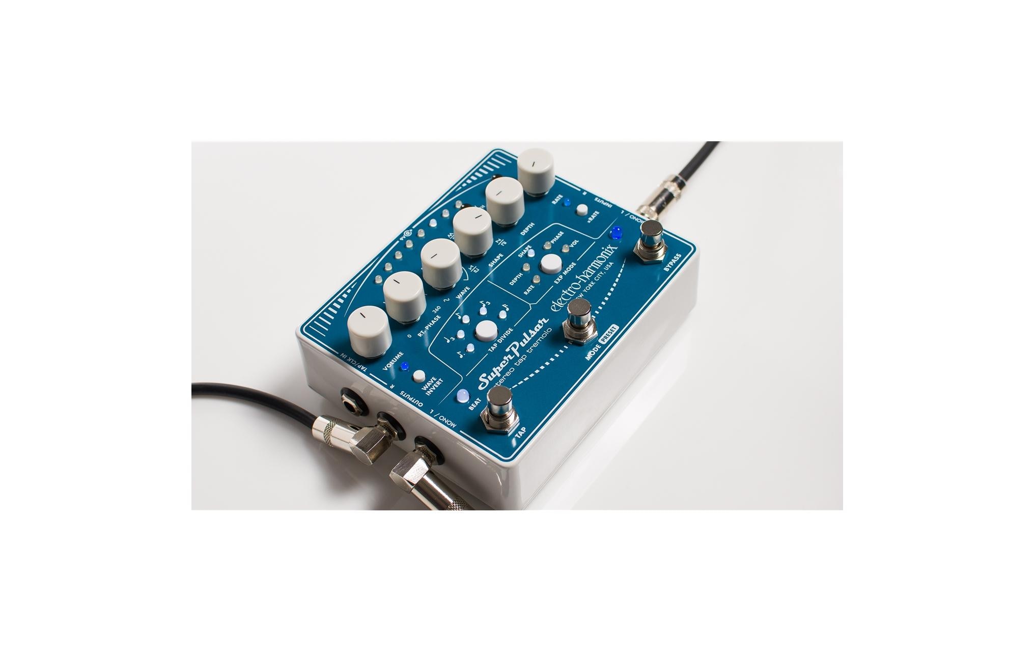 2249546_4 - Mediatech Electro-Harmonix Super Pulsar Stereo Tap Tremolo