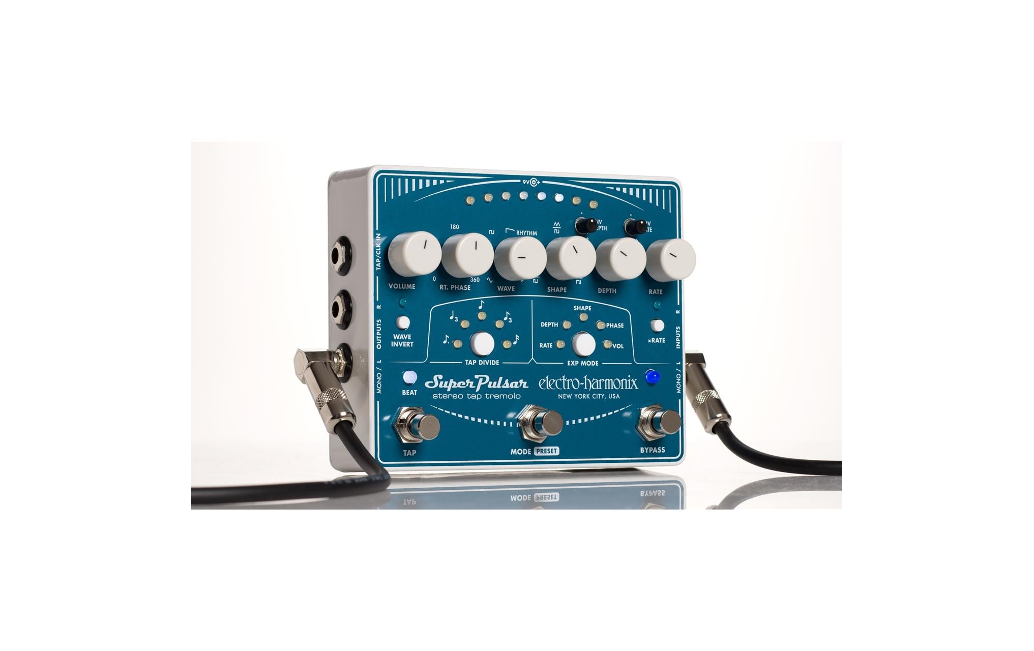 2249546_5 - Mediatech Electro-Harmonix Super Pulsar Stereo Tap Tremolo