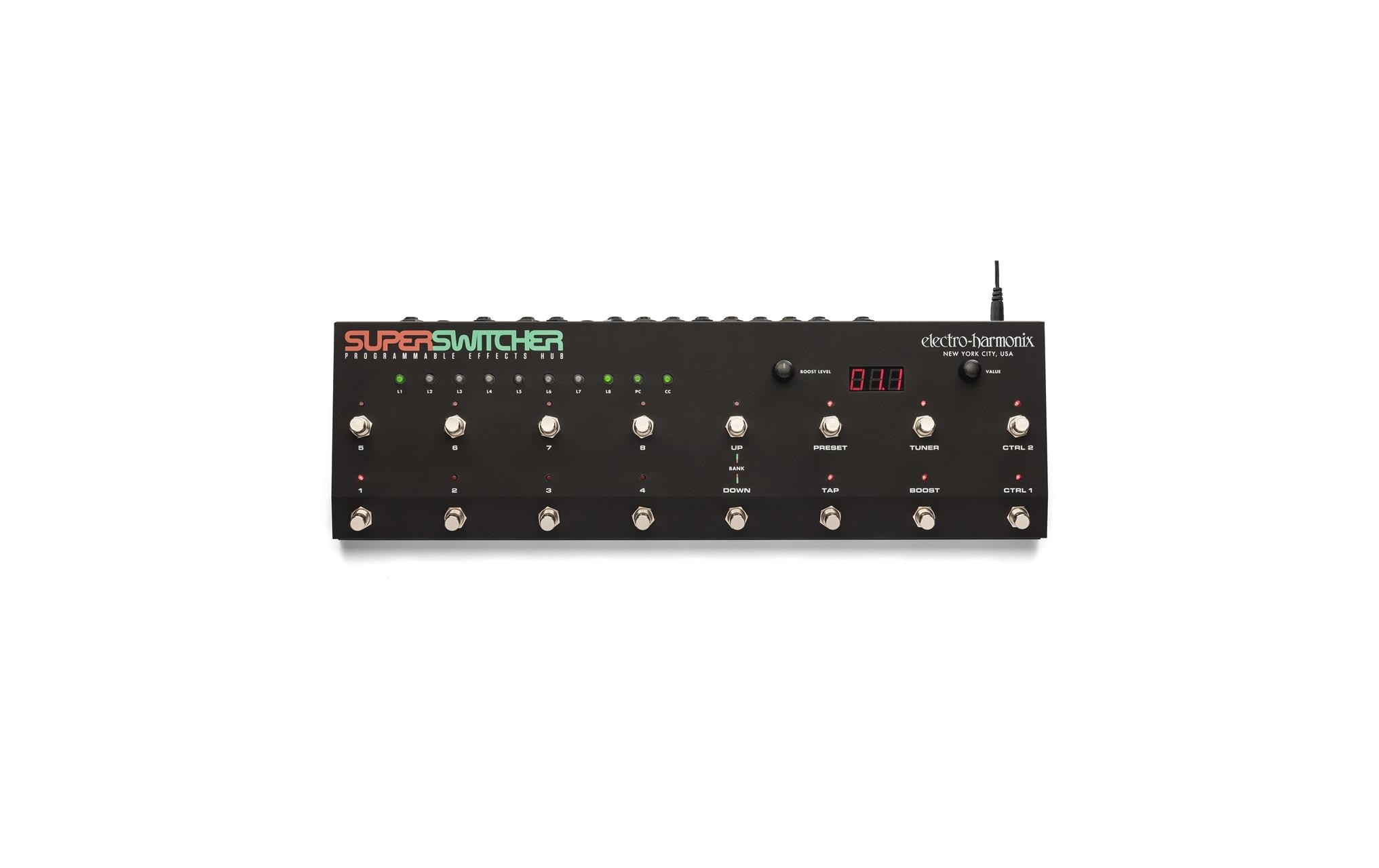 2249547_6 - Mediatech Electro-Harmonix Super Switcher Programmierbarer Effekt Hub