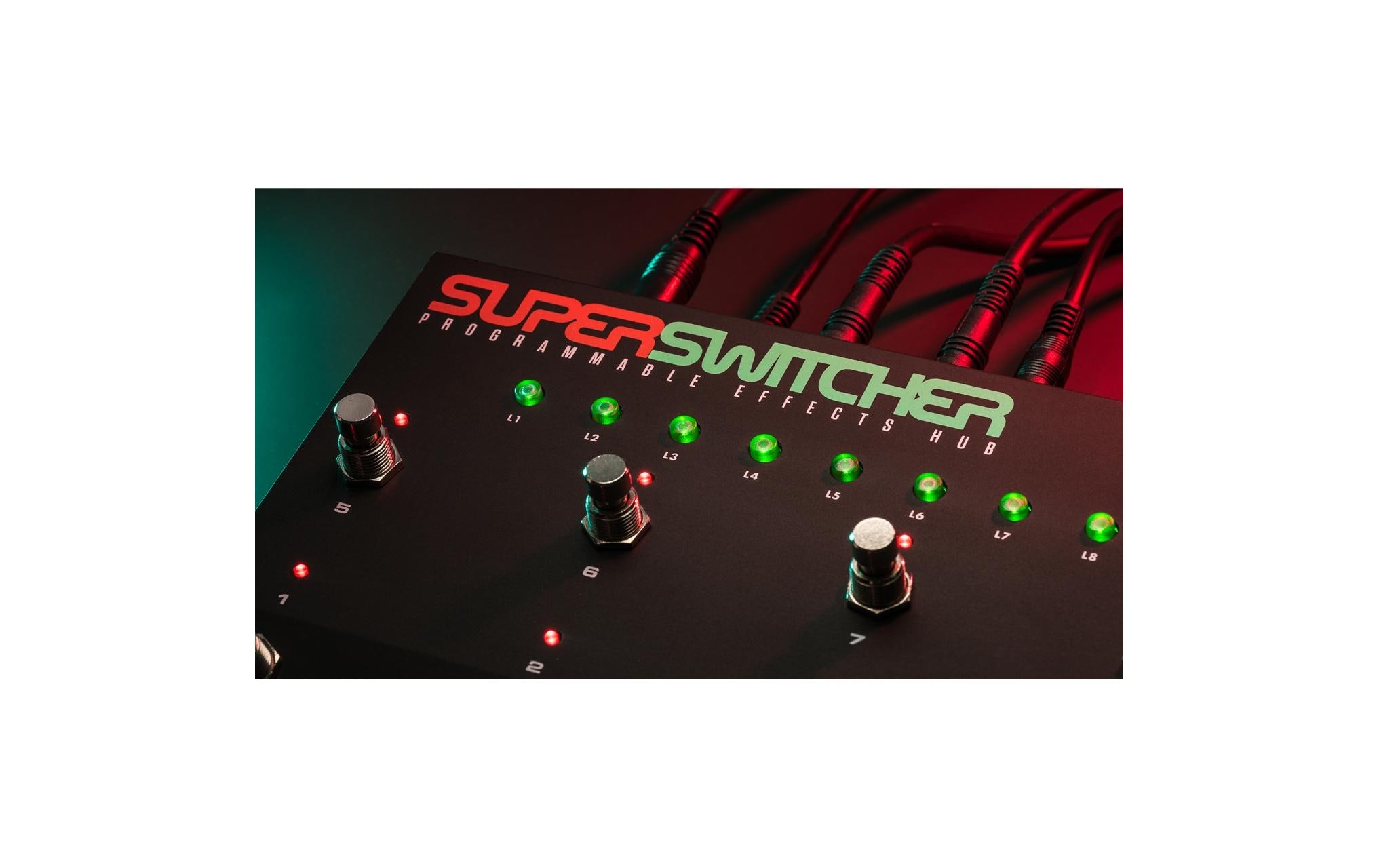 2249547_7 - Mediatech Electro-Harmonix Super Switcher Programmierbarer Effekt Hub