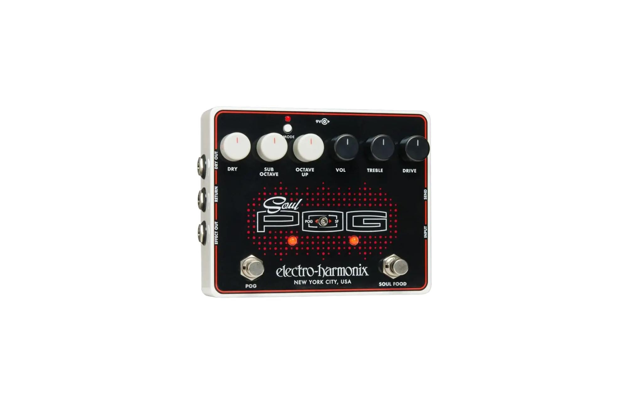 Electro-Harmonix Soul POG Overdrive Octave Multieffekt kaufen Schweiz | Mediatech.ch