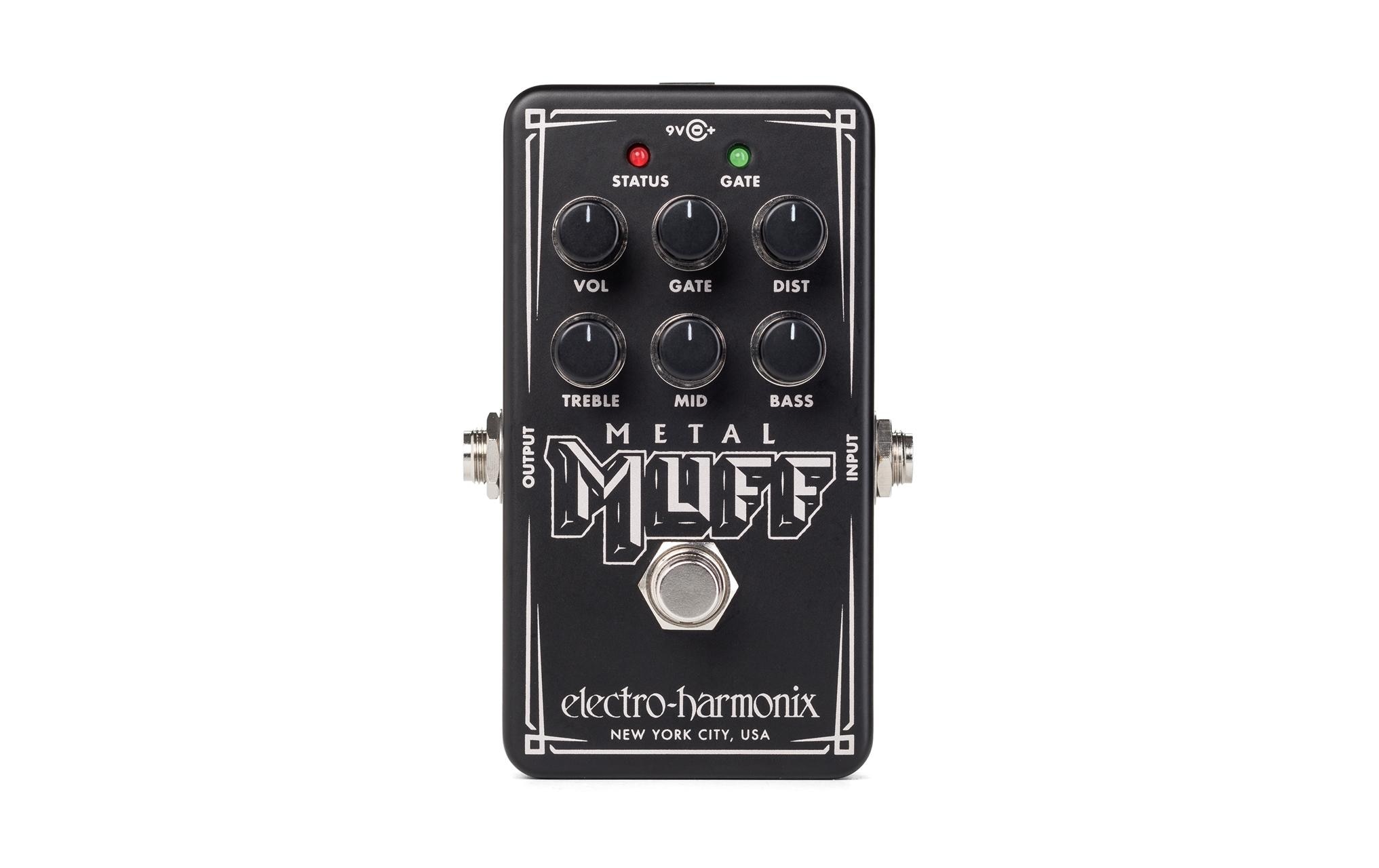 Electro-Harmonix Nano Metal Muff Distortion Pedal mit Noise Gate kaufen Schweiz | Mediatech.ch