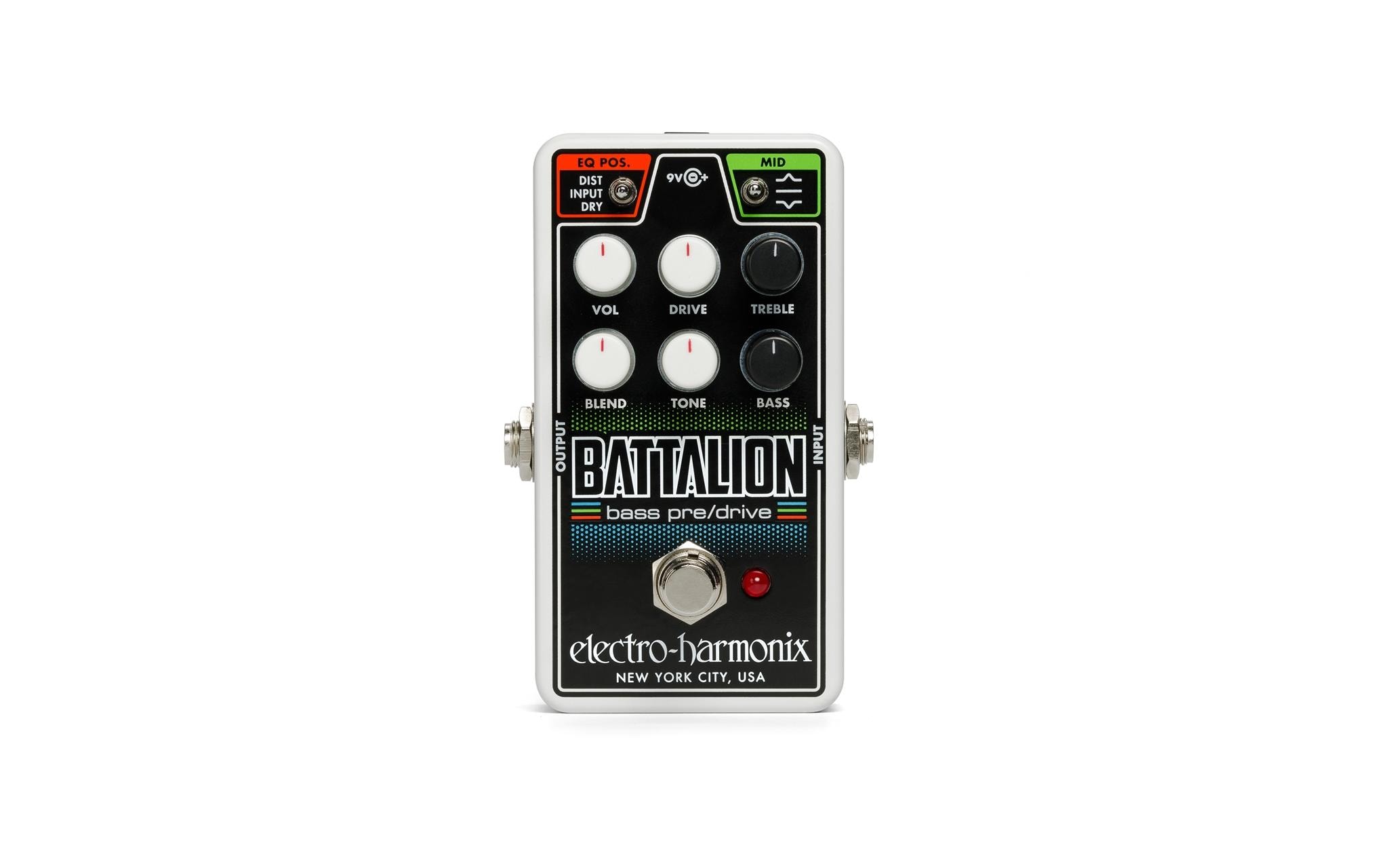 Electro-Harmonix Nano Battalion Bass Preamp & Overdrive
