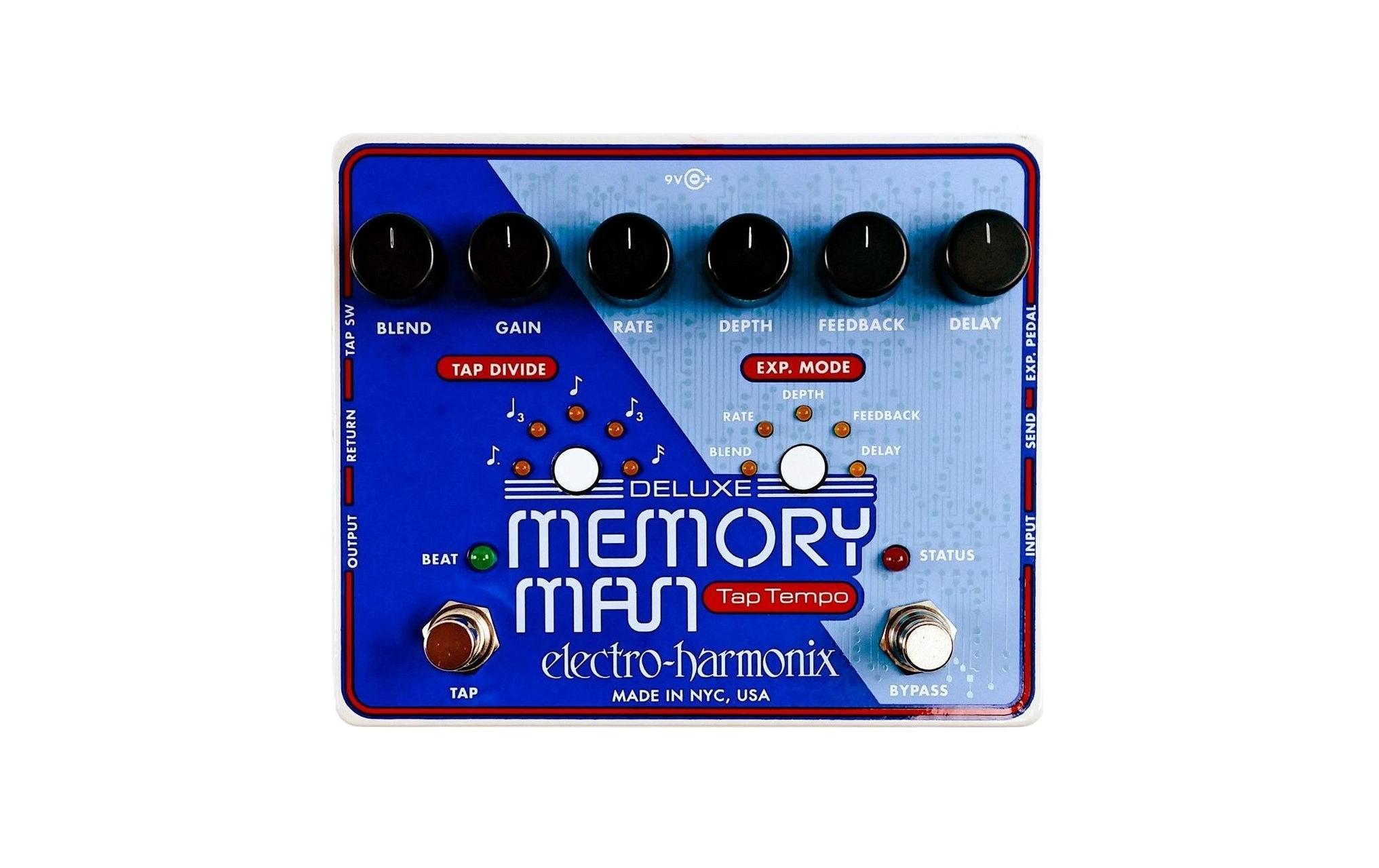 Electro-Harmonix Deluxe Memory Man 1100-TT Analog Delay With Tap Tempo kaufen Schweiz | Mediatech.ch