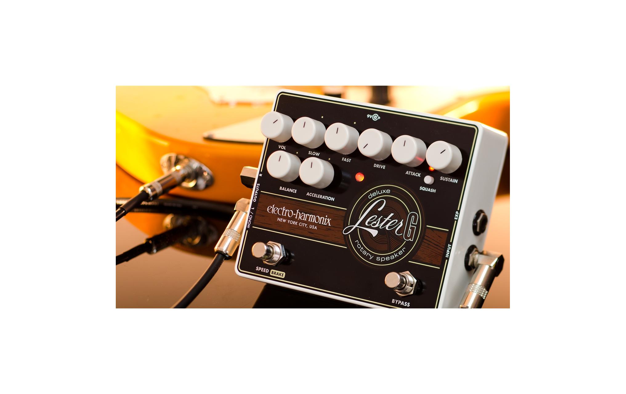 2249609_2 - Mediatech Electro-Harmonix Lester G Deluxe Rotary Speaker Emulator