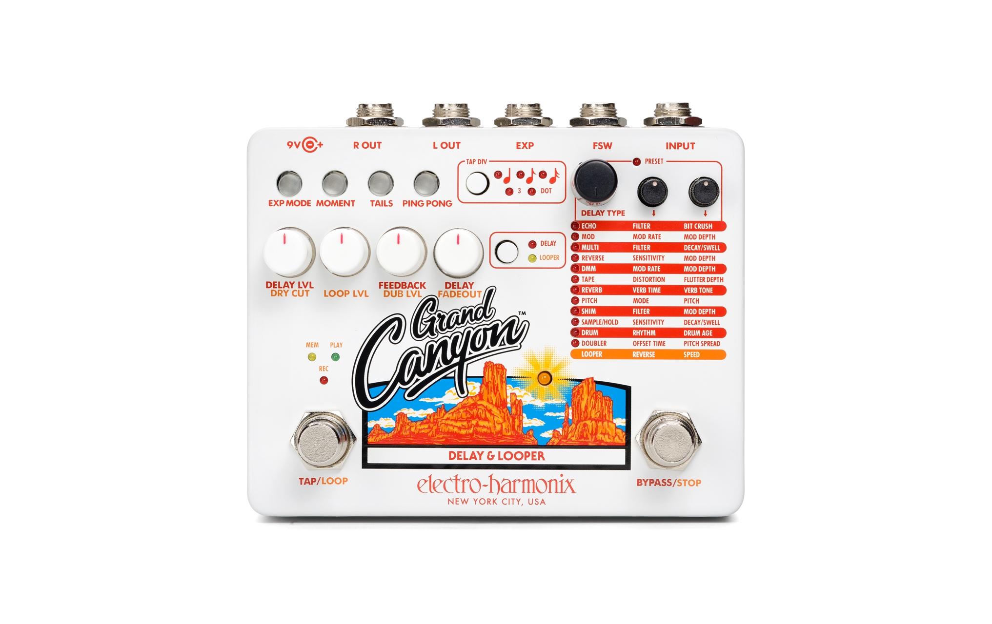 Electro-Harmonix Grand Canyon Delay & Looper Pedal