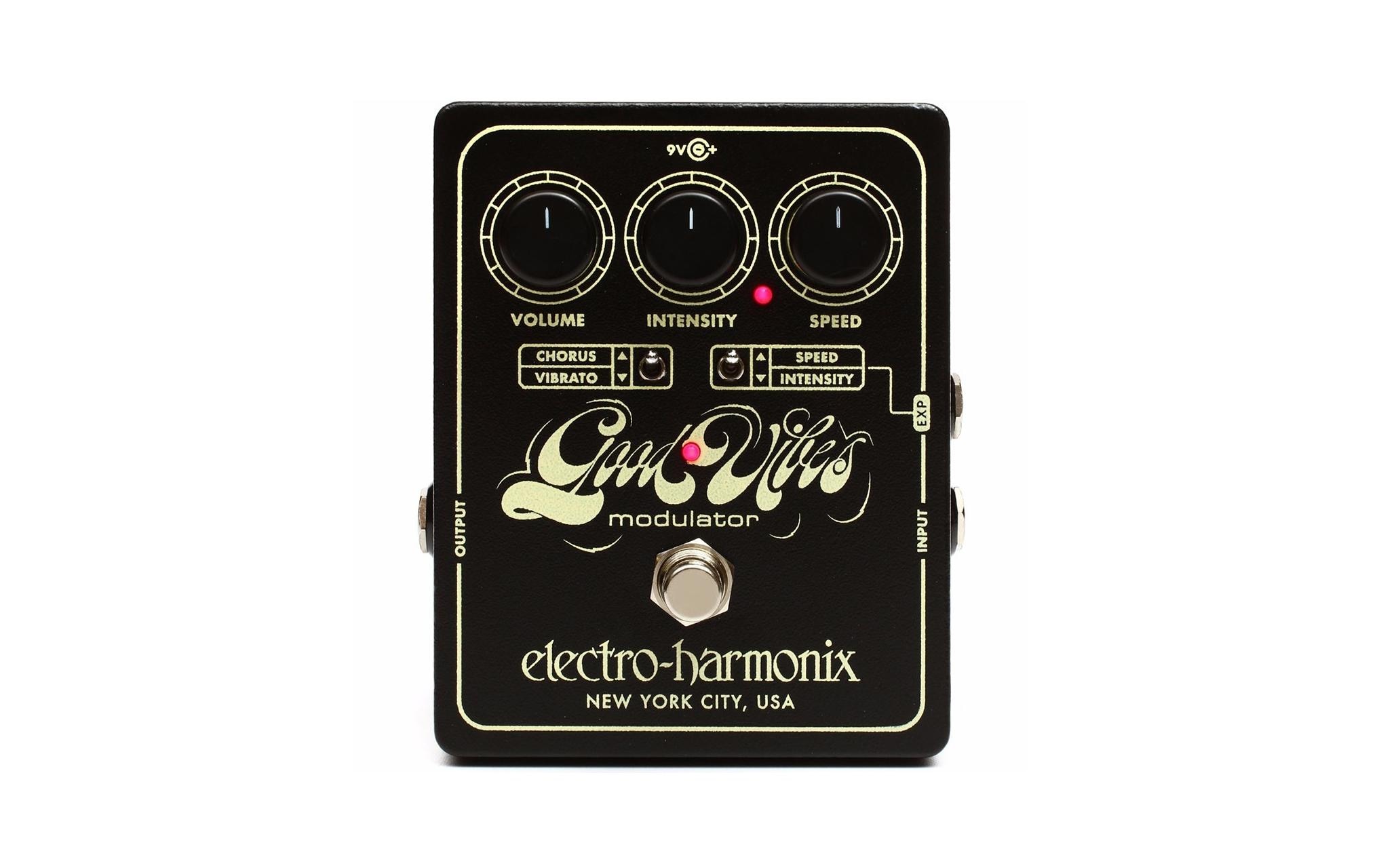 Electro-Harmonix Good Vibes Analoger Modulator Vibrato Chorus kaufen Schweiz | Mediatech.ch