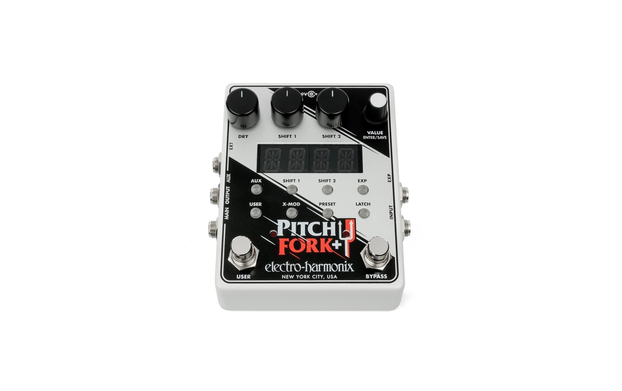 2249620_1 - Mediatech Electro-Harmonix Pitch Fork + Polyphonic Pitch Shifter Dual Engine Pedal