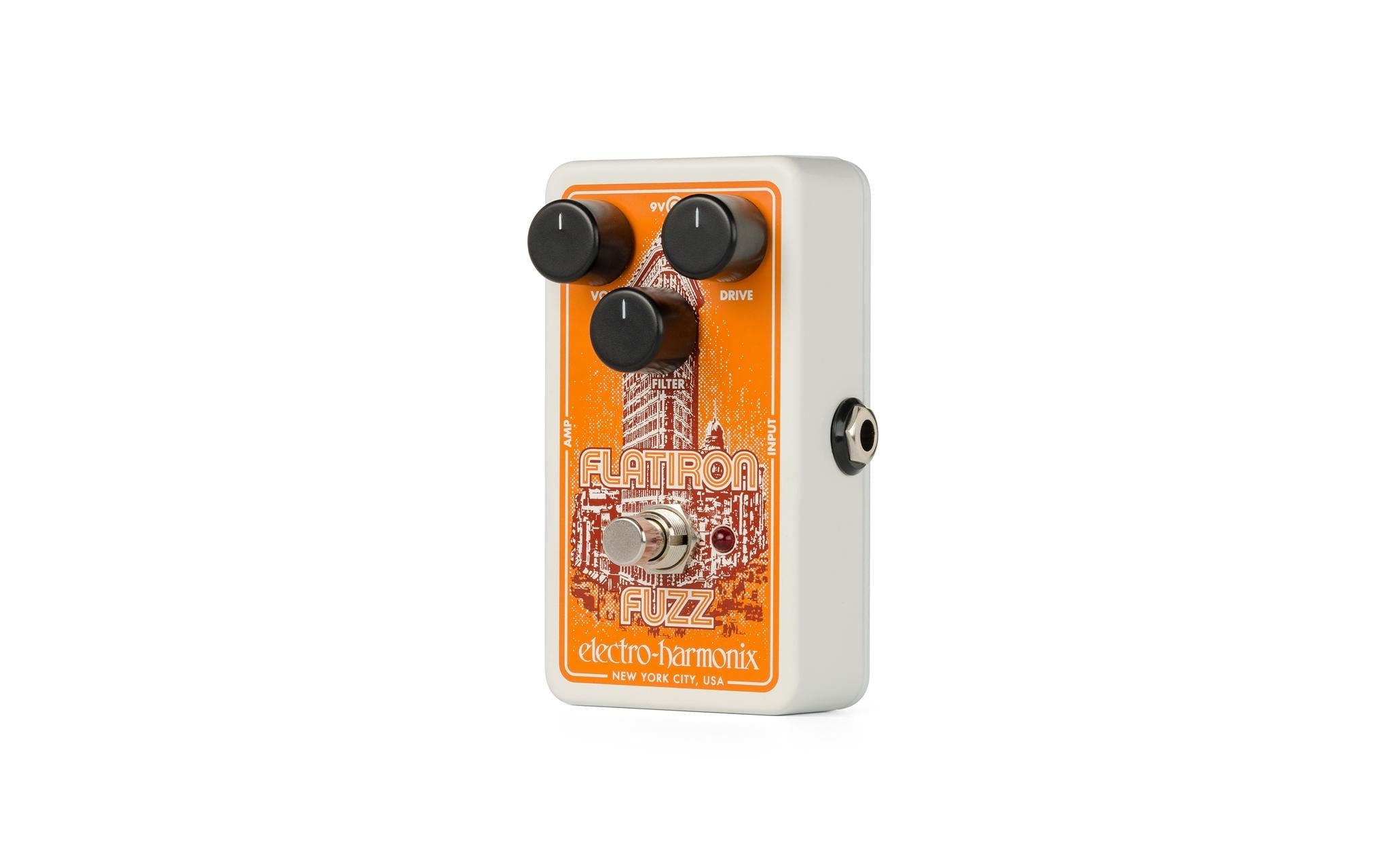 2249621_4 - Mediatech Electro-Harmonix Flatiron Fuzz Analog Fuzz Distortion Pedal