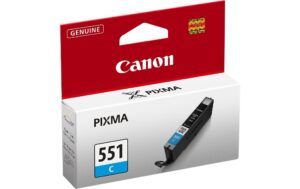 225069 - Mediatech Tinte Canon CLI-551C cyan, 7ml PIXMA MG5450/MG6350/iP7250