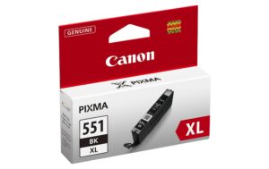 Tinte Canon CLI-551BK XL black, 11ml PIXMA MG5450/MG6350/iP7250