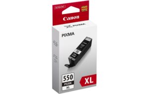 Tinte Canon PGI-550PGBK XL pigment black, PIXMA MG5450/MG6350/iP7250, 22ml