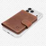 VALENTA Card Wallet Leather MagSafe Vintage Brown