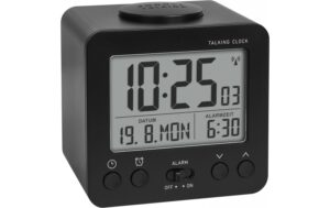 TFA Dostmann TFA Sprechender Funkwecker mit Zeitansage Exkl. 2 x 1, 5 V AA kaufen | Mediatech.ch