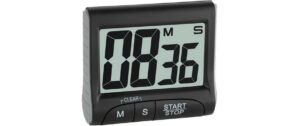 TFA Dostmann TFA Küchentimer mit Stoppuhr Inkl. 1 x 1, 5 V AAA, Schwarz kaufen | Mediatech.ch