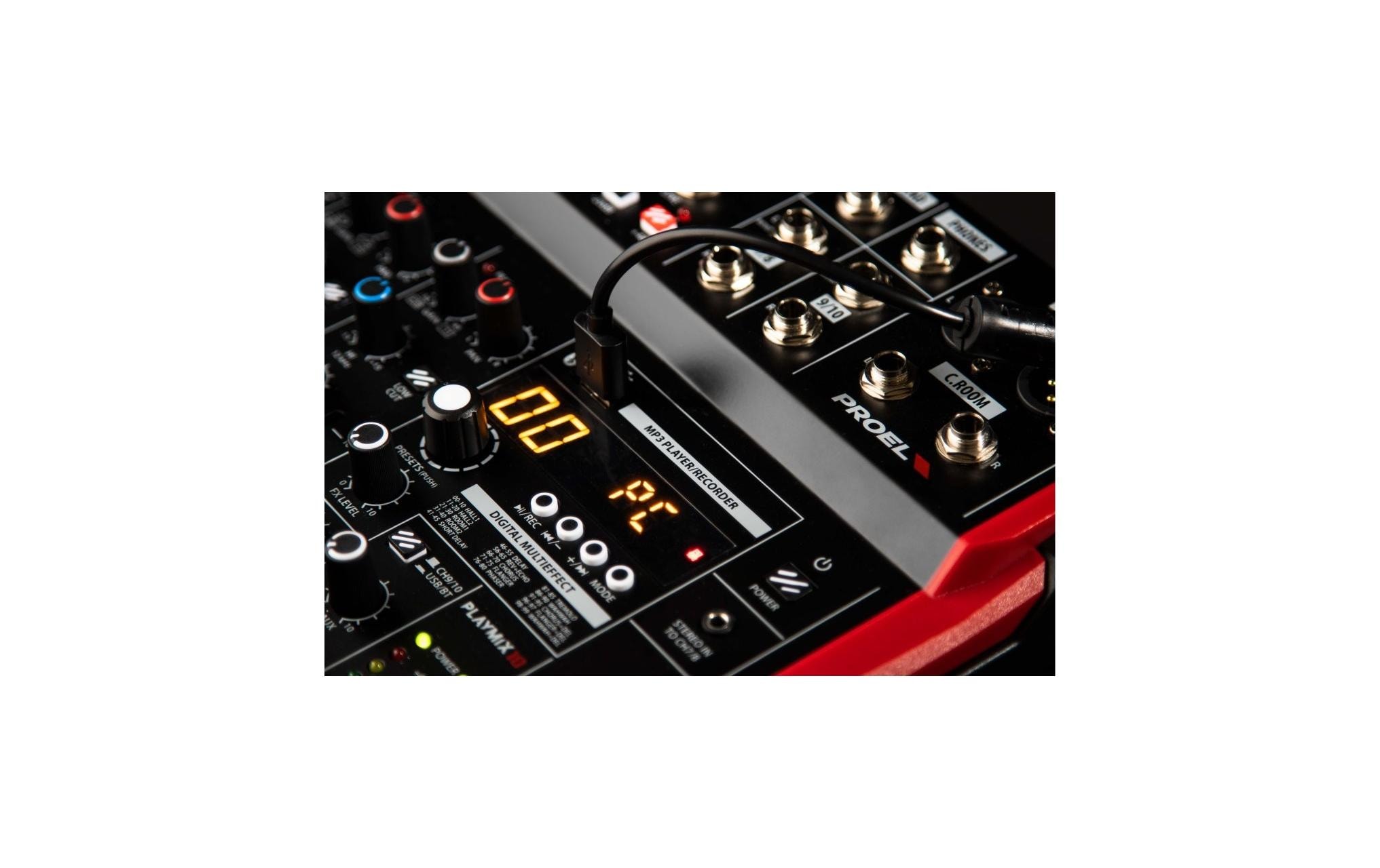 2251681_4 - Mediatech Proel Playmix 6 6-Kanal-Mischer DSP USB BT-Schnittstelle