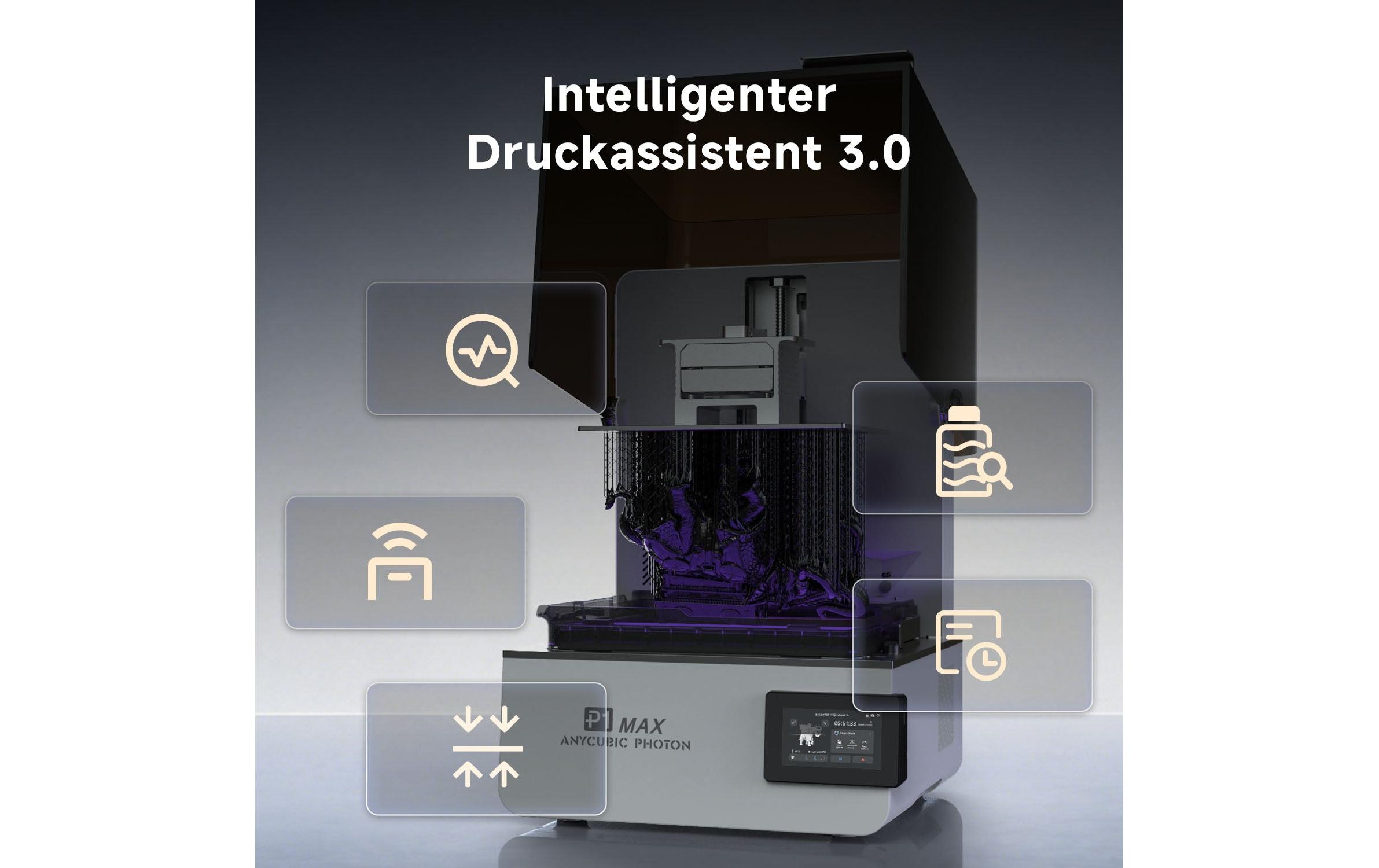 2252545_6 - Mediatech Anycubic Photon P1 Max Resin-Drucker 12K LCD mit 285.5×214×300mm Bauraum