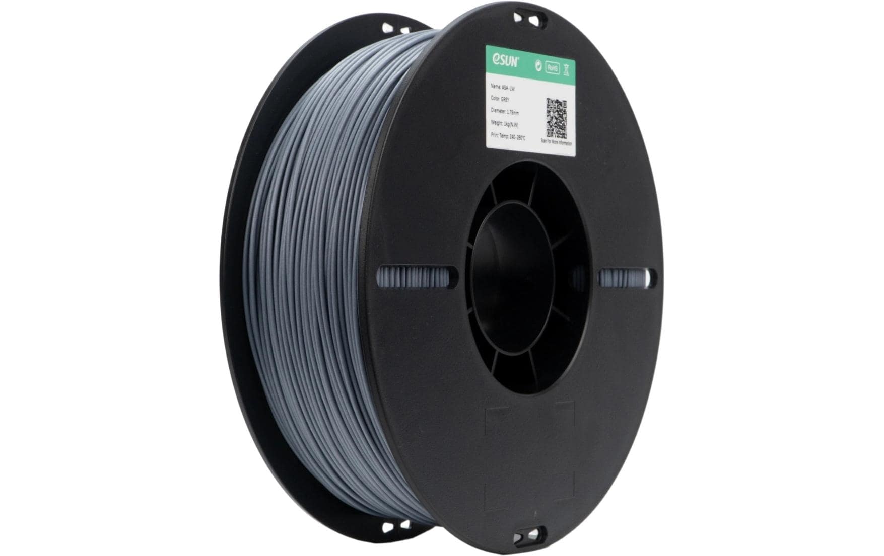 eSUN ASA-LW Filament Grey 1.75mm ASA-LW 0.75kg kaufen Schweiz | Mediatech.ch