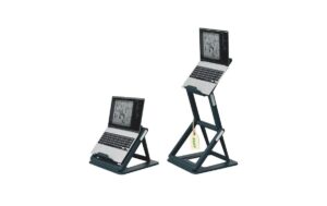 Leitz Ergo 2 in 1 Sitz-/Steh-Laptopständer verstellbar, dunkelgrau kaufen Schweiz | Mediatech.ch